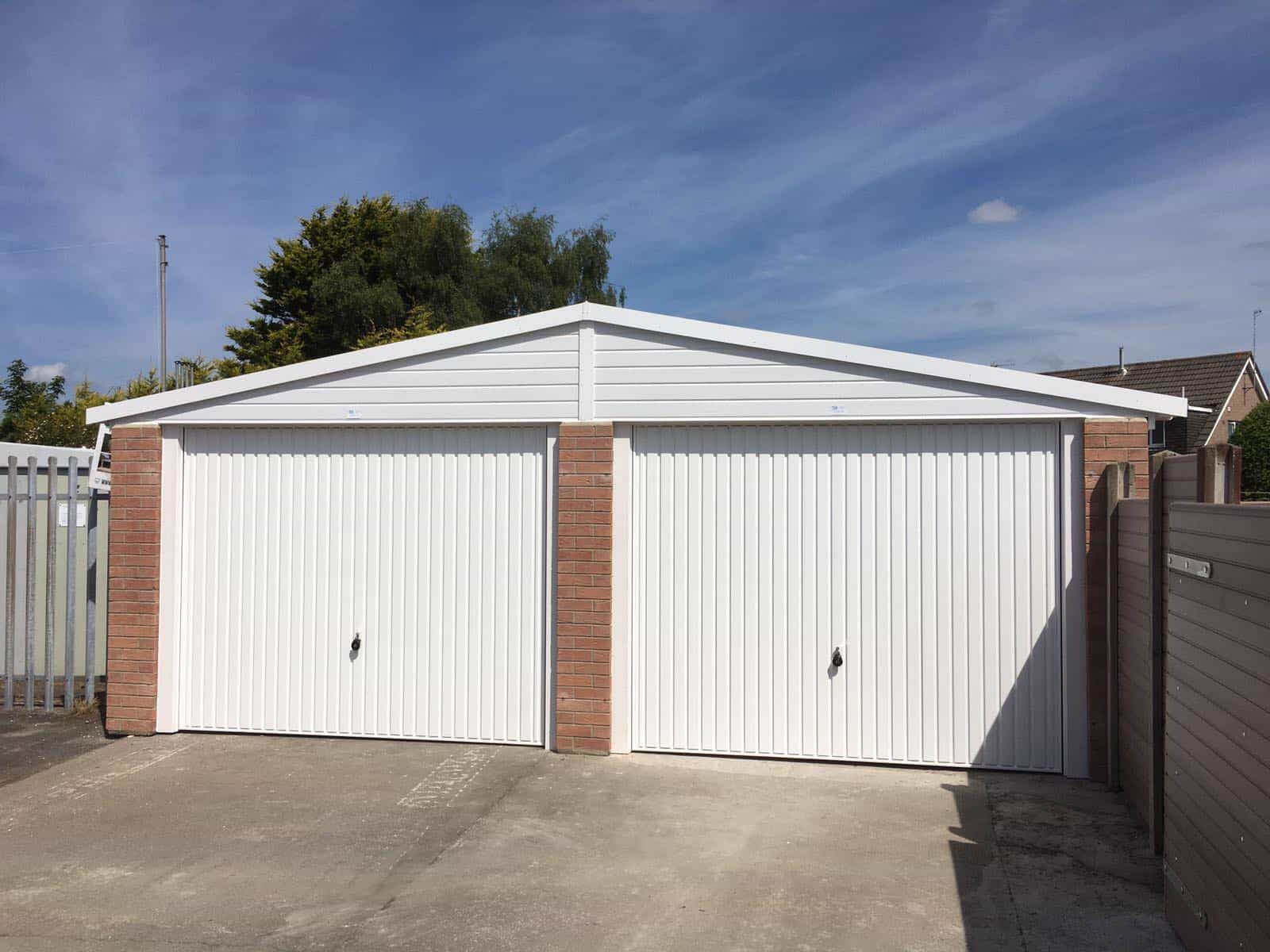 double garage wall uk